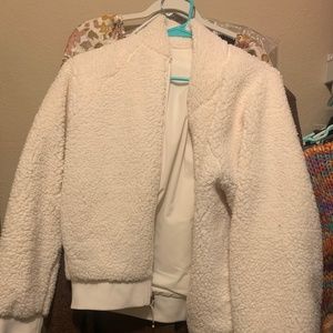 Fleece Bomber Jacket